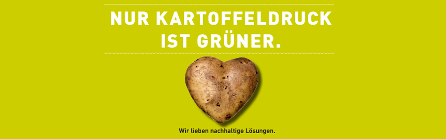 nur kartoffeldruck ist grüner